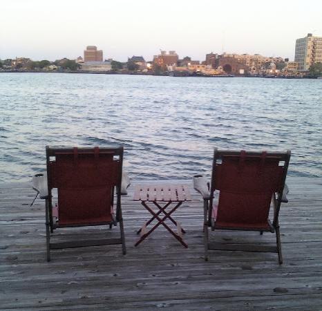 Relax with a Boston Harbor view from Green Turtle